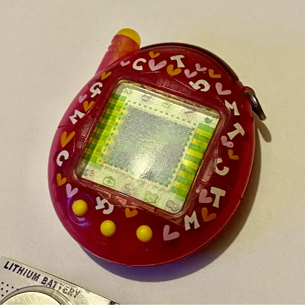 ✨ Tamagotchi Connection V3 2004 Original Japanese TGMC Pink Translucent Asian